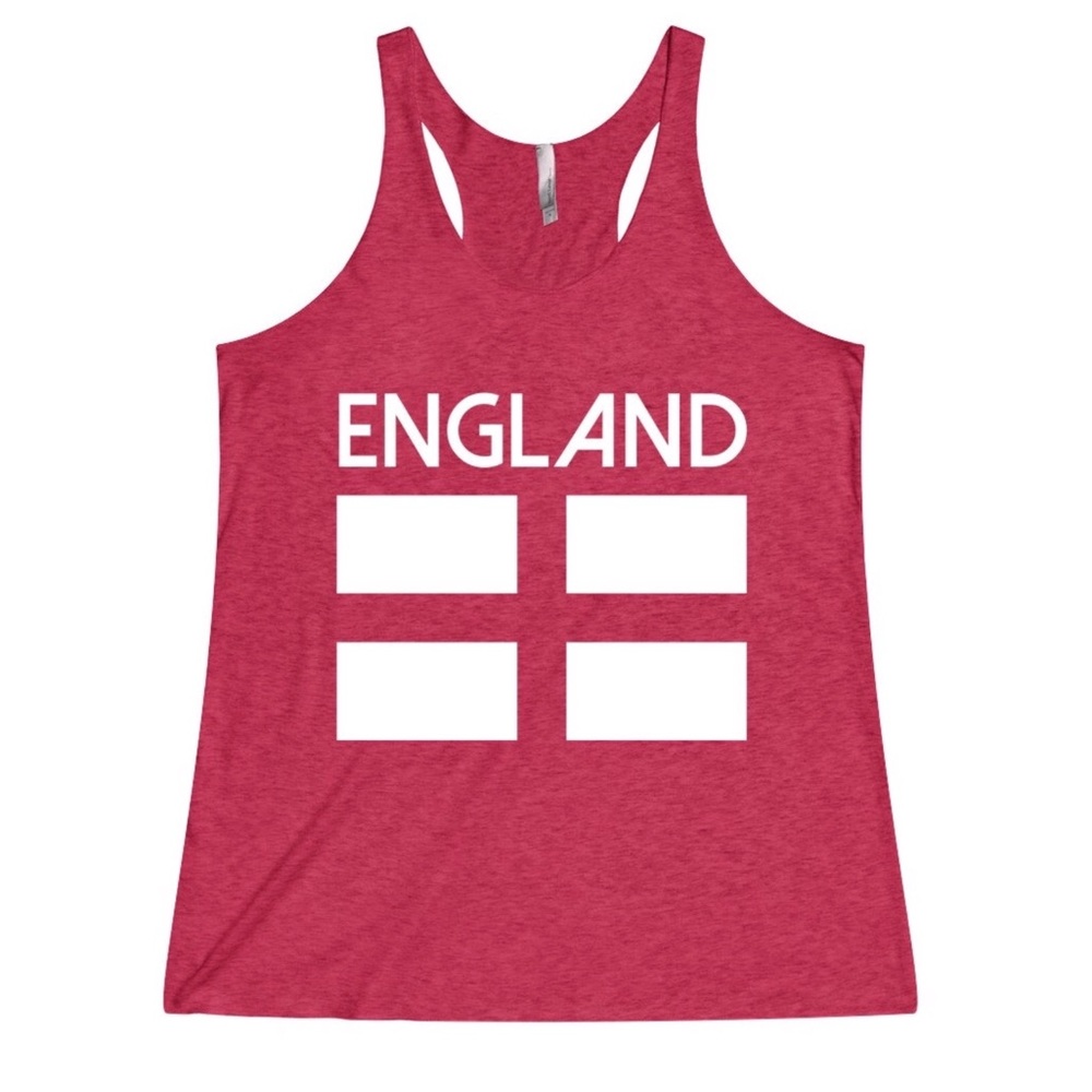 🏴󠁧󠁢󠁥󠁮󠁧󠁿 England Tank Top Shirt Soccer